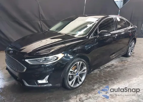 2020 Ford Fusion Titanium из США, поврежденный, VIN 3FA6P0D94LR136981